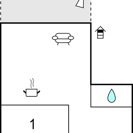 1 Bedroom Cozy In *